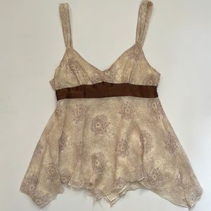 🍂vintage Gap silk cami top🍂
